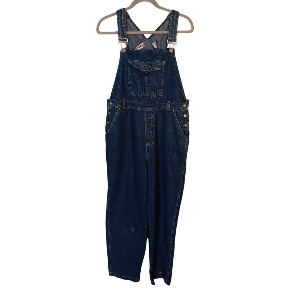 Bill Blass Women's Blue Denim Overalls